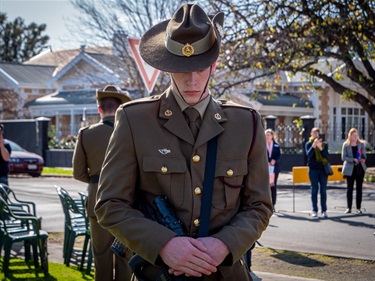 Fallen Soldiers Memorial Trees ceremony