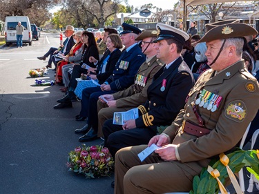 Fallen Soldiers Memorial Trees ceremony