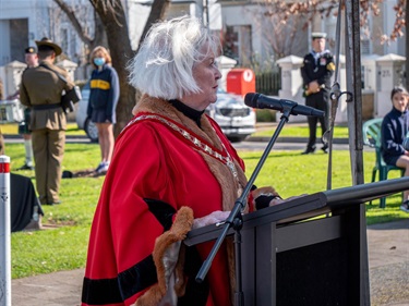 Fallen Soldiers Memorial Trees ceremony