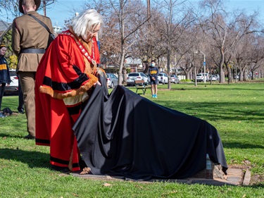 Fallen Soldiers Memorial Trees ceremony