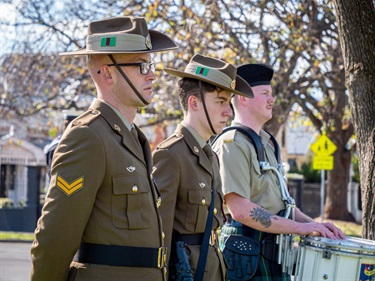 Fallen Soldiers Memorial Trees ceremony
