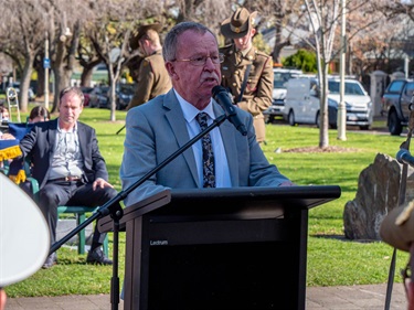 Fallen Soldiers Memorial Trees ceremony