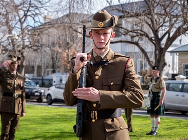 Fallen Soldiers Memorial Trees ceremony