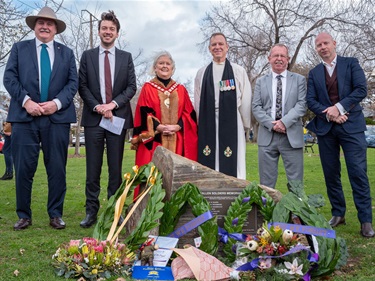 Fallen Soldiers Memorial Trees ceremony