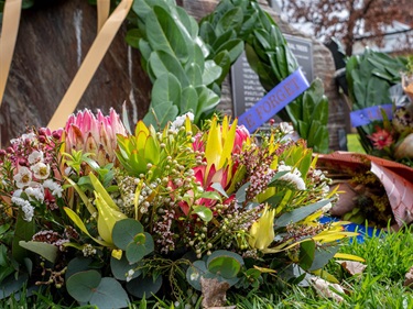 Fallen Soldiers Memorial Trees ceremony