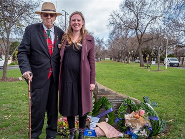Fallen Soldiers Memorial Trees ceremony