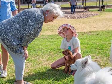 Conyngham Street Dog Park reopening event